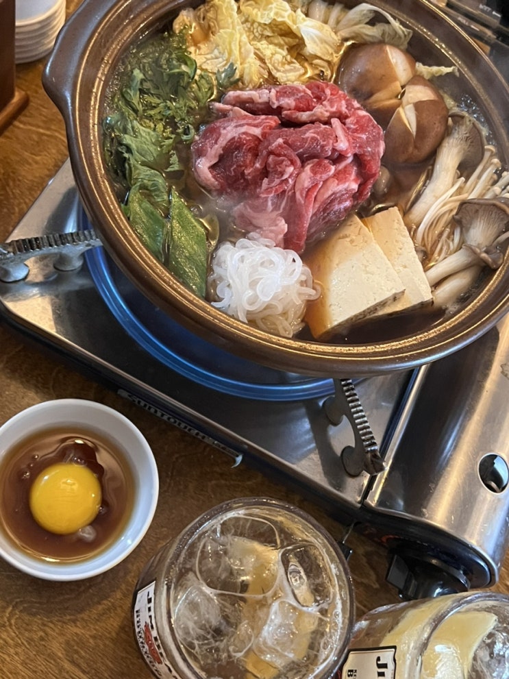 [수원/행궁동 하쿠] 행궁동 맛집 하쿠에서 스키야키 하이볼 먹고 온 후기
