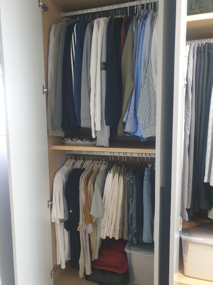  부부 옷방 정리서비스  가구이동 후 드레스룸 정리정돈 수납 후기 용인 안양 평택 분당 수원  집정리대행
