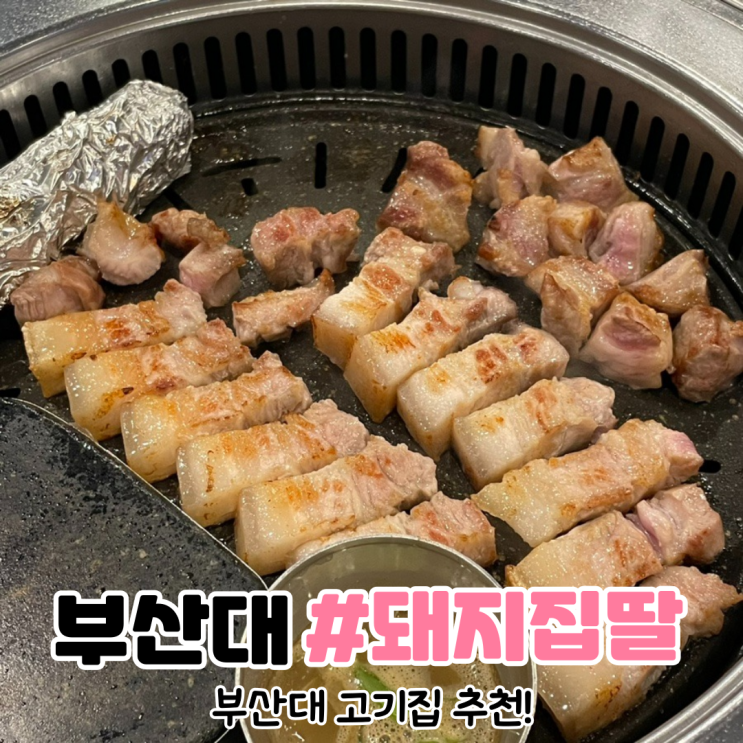  [부산 부산대 맛집] 부산대고기집 돼지집딸 부산대점