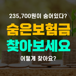 숨은보험금찾기 미청구 및 못받은 보험금 찾는 방법 숨은보험금찾기 미청구 및 못받은 보험금 찾는 방법