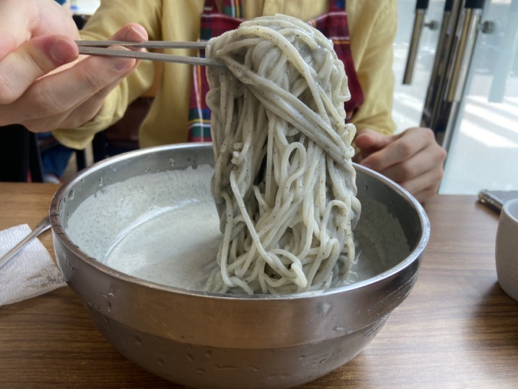  제주 도민 콩국수맛집 곰집해장국의 숨은 여름메뉴 서리태콩국수
