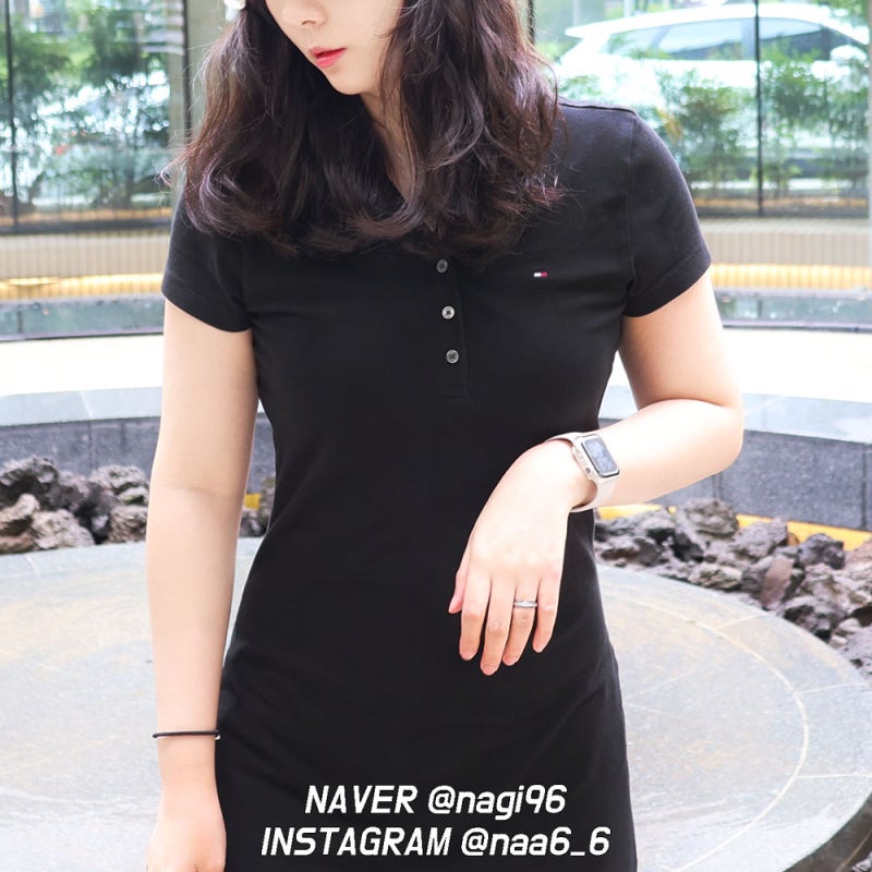 타미힐피거 원피스 휘뚜루마뚜루 20대여름원피스 입기 좋아