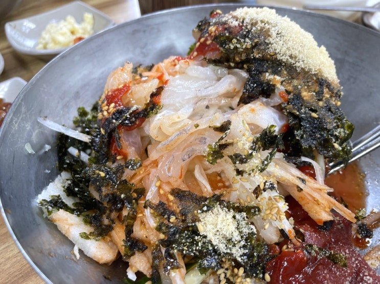  [부산 대연동 포항물횟집] 새콤달콤 시원한 물회 로컬 현지인 맛집