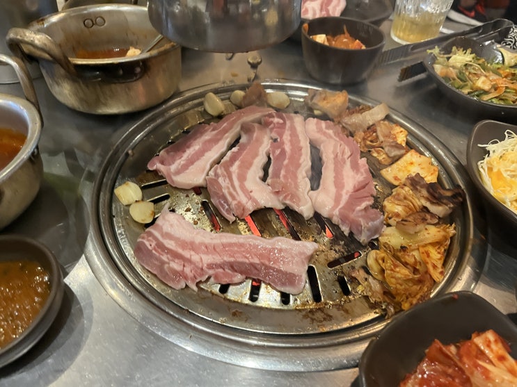  치앙마이삼겹살 치앙마이맛집 치앙마이숯불고기집 한국에서 먹던 그 삼겹살 맛 그런데 가성비 넘치는 치앙마이무한리필맛집 람포차 Lumpocha ลำโพชะ 치앙마이한식당