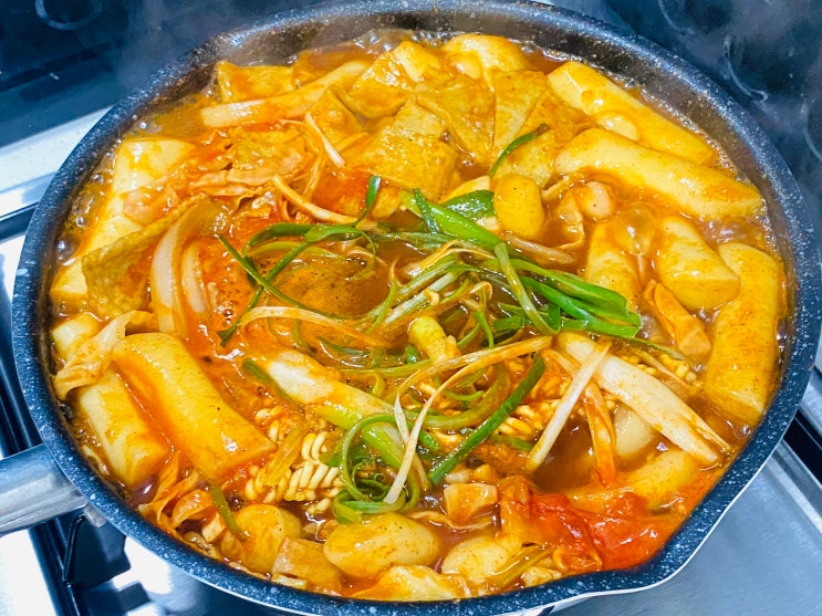  검단 원당동 즉석떡볶이전문점 매콤달콤 국물이 맛있는 사리즉석떡볶이