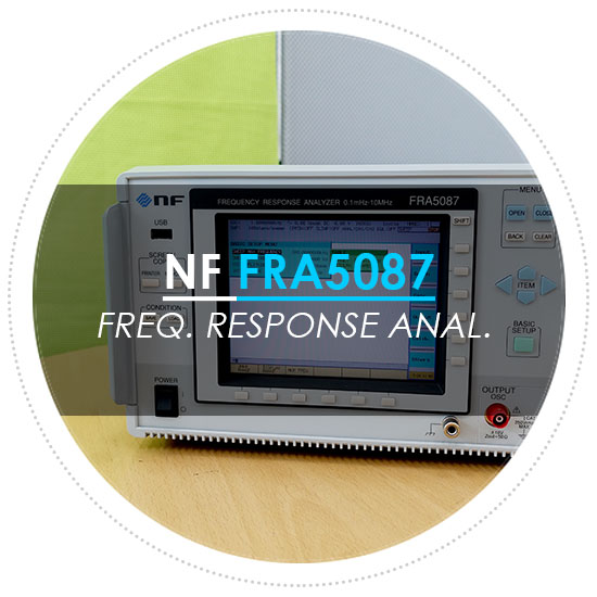 NF FRA5087 주파수특성분석기 FREQUENCY RESPONSE ANALYZER - 중고계측기소개