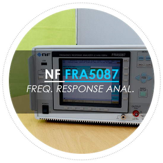  NF FRA5087 주파수특성분석기 FREQUENCY RESPONSE ANALYZER - 중고계측기소개