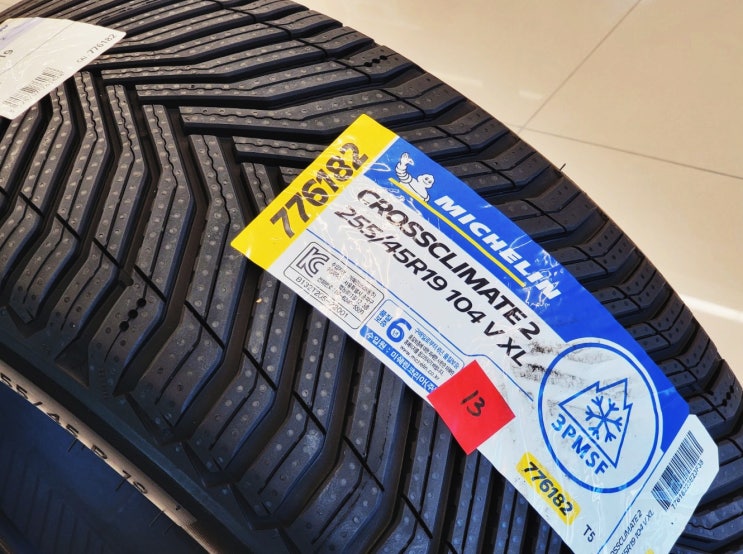  테슬라 모델Y 255/45R19 미쉐린 CC2 올웨더 타이어 출시