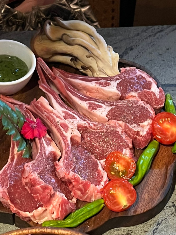  용산 맛집 “화양연화” 양고기,소고기 맛집 회식 장소 추천