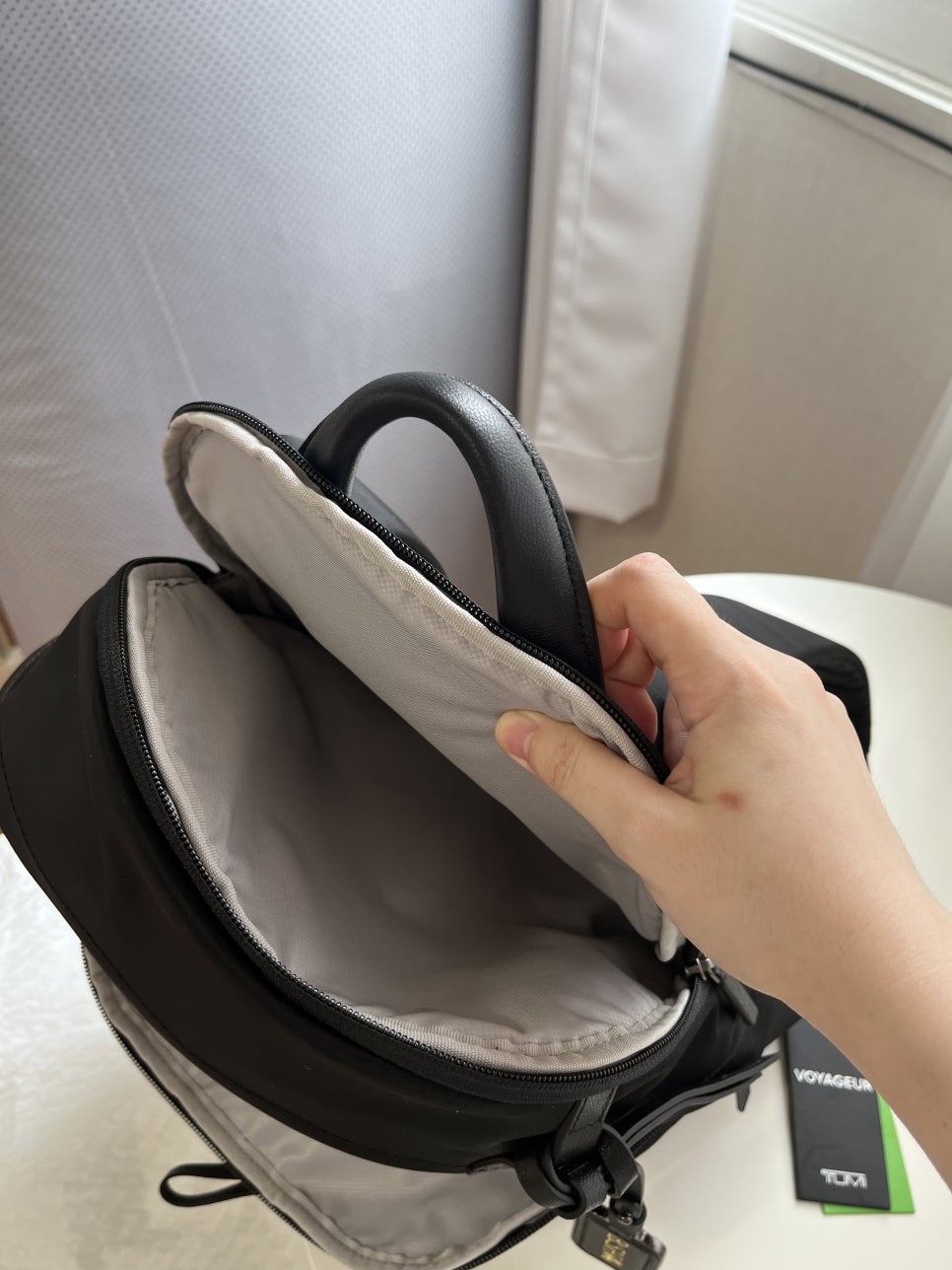 TUMI 보야져 덴버 백팩. 수납공간 최강자