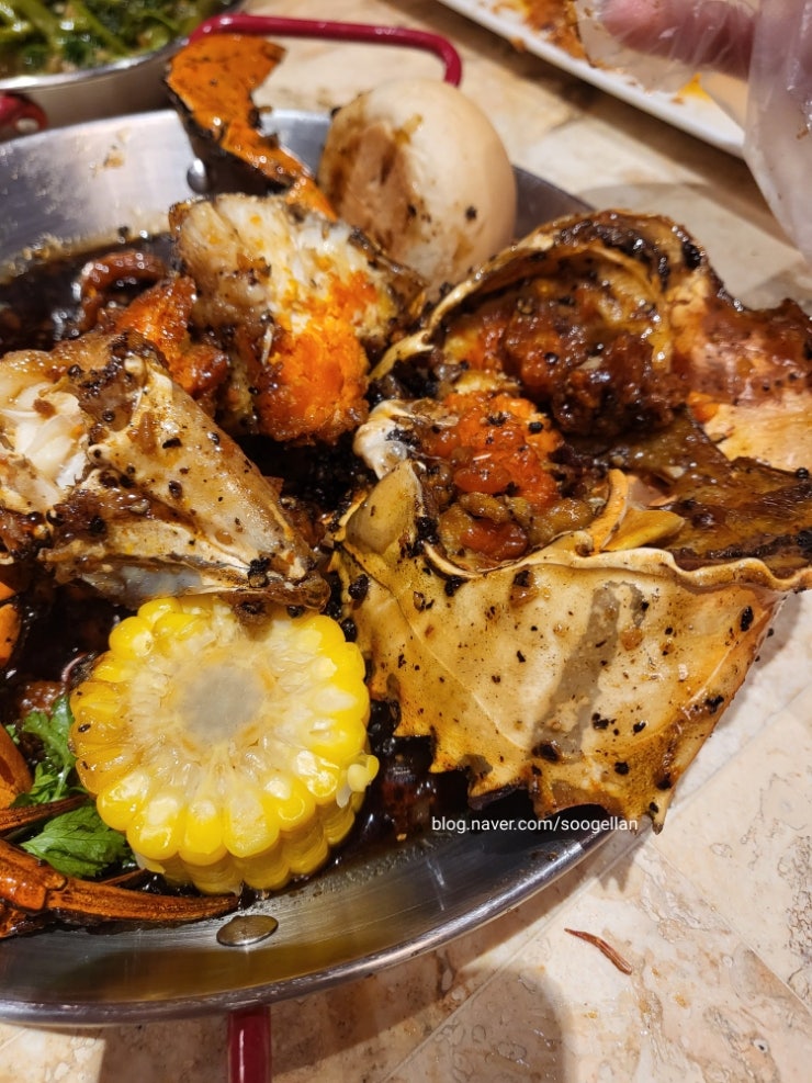  8박 9일 세부+보라카이 여행 / 레드크랩 Red Crab 알이꽉차고 실한 크랩을 파는 보라카이 맛집 / 후식은 할로망고 HaloMango 디몰맛집