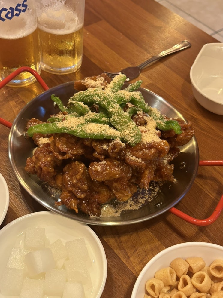  부산 광안리 깔끔한 닭강정 맛집, 진강정