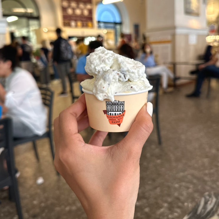  유럽여행 이탈리아 로마 Gelateria Fassi 파씨 젤라또 리뷰.