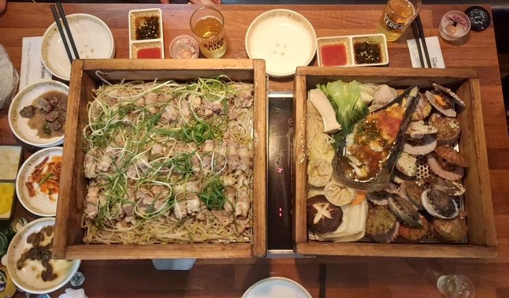  창원 중동 맛집 - 편백찜이 생각날 때, 본 세이로무시?