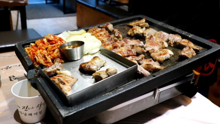  송도 맛집 추천 : 하남돼지집 인천송도센트럴파크점 방문 후기 (Feat. 모둠한판)