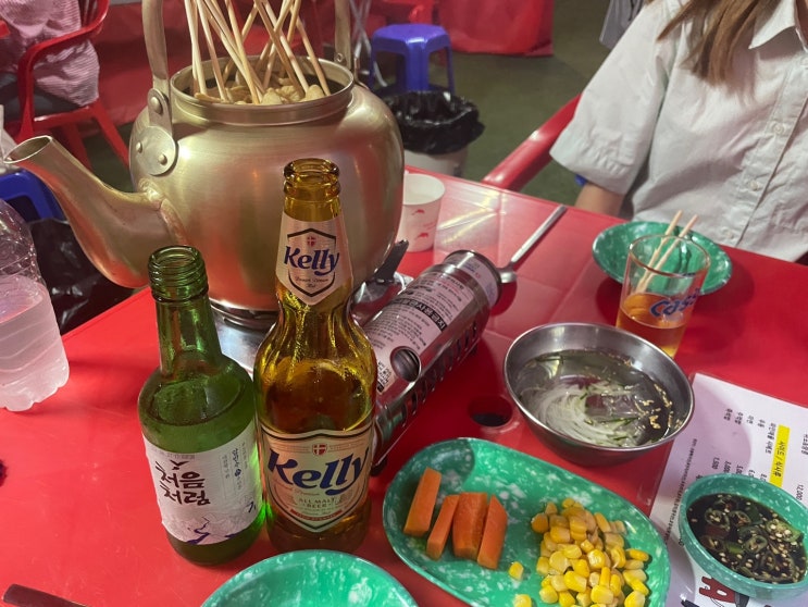  원주 나드리 야외포차 감성 포장마차 어묵 맛집