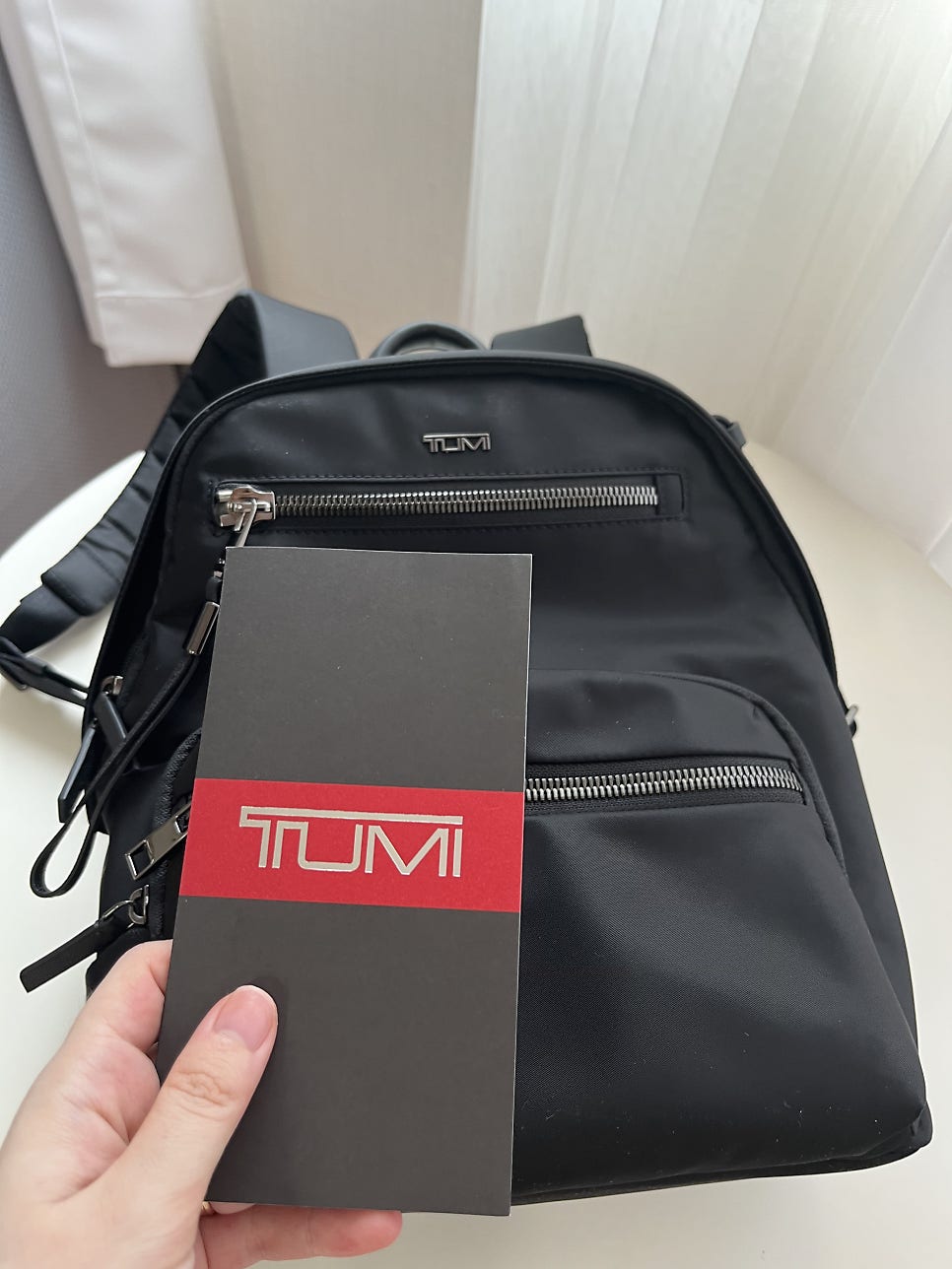 TUMI 보야져 덴버 백팩 후기, 수납공간 많은 투미 백팩 선물 추천