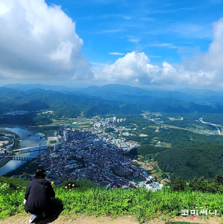 영월 별마로천문대 봉래산 정상 뷰 최고! 카페 799 (패러글라이딩 체험장)