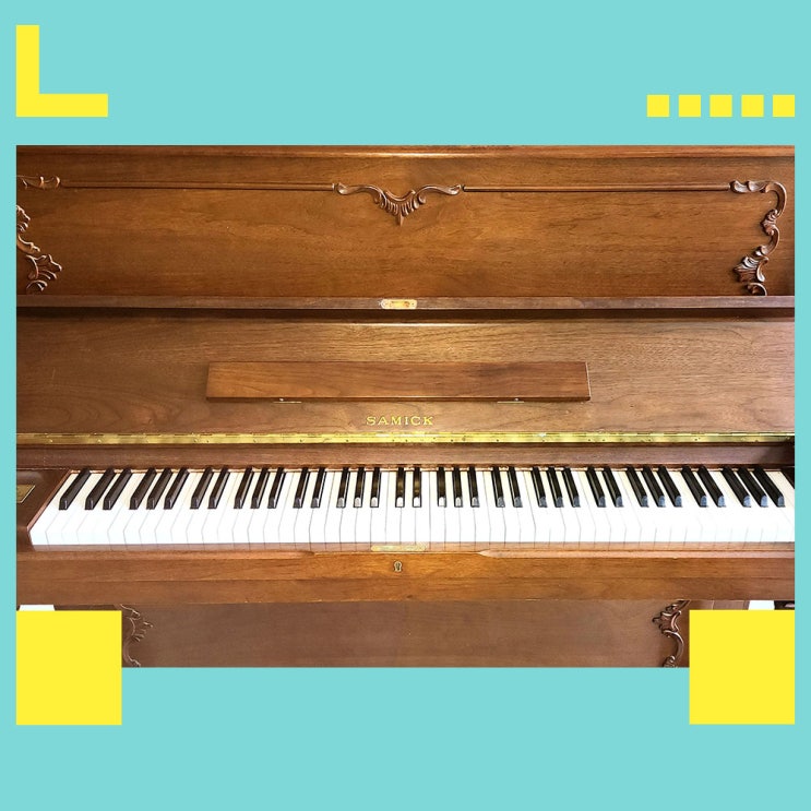 안산 피아노 조율 / 피아노 수리 (초지동 88년 제조 삼익SU118 안산 피아노 운반 조율 사례)