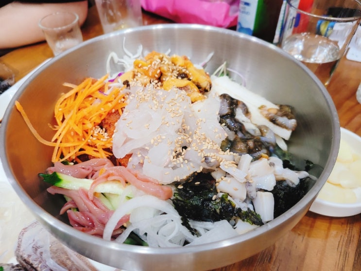  댓거리 가포한성장어구이 해물물회&오징어회