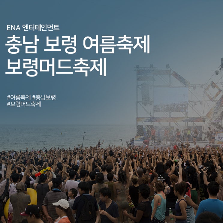  충남 보령 여름축제 : 보령머드축제 정보