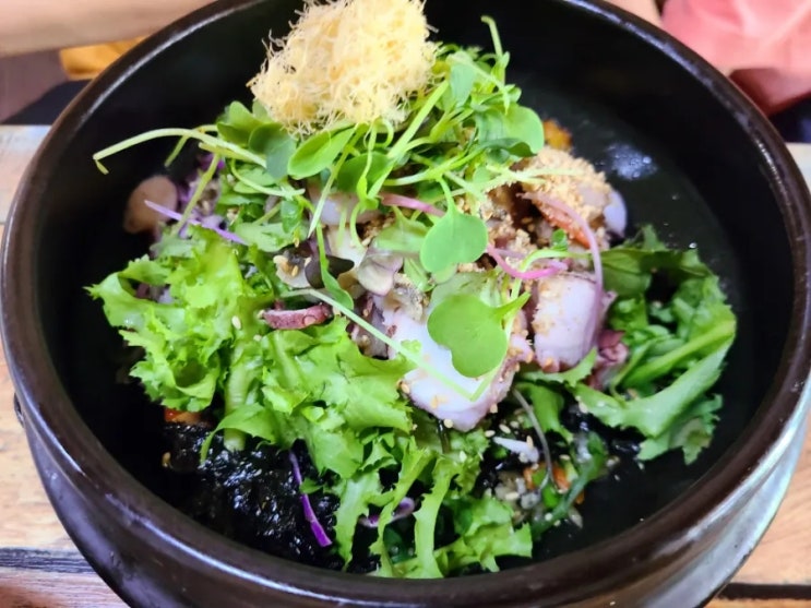 아이와 경주여행 불국사 한식 맛집 경춘재(해물돌솥비빔밥 고등어구이)