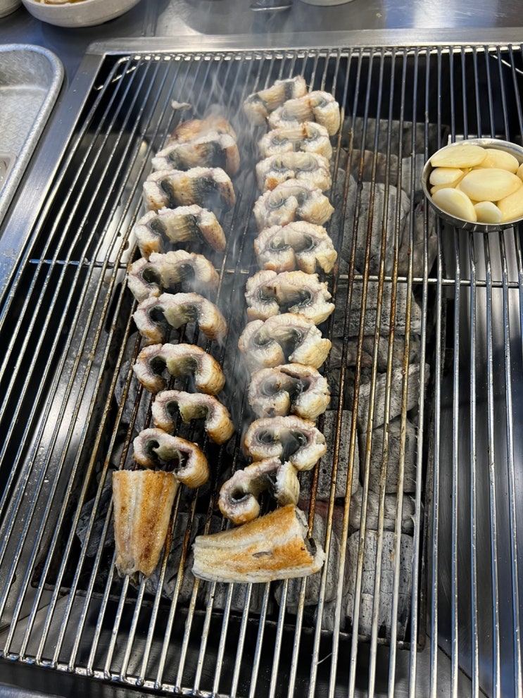  청주 명암저수지 맛집 백마강참숯민물장어