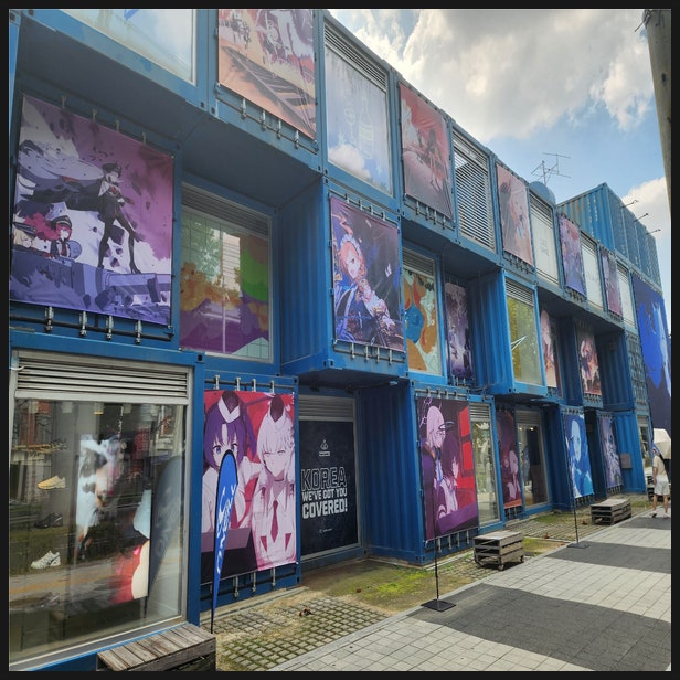  블루 아카이브 이벤트 건대 커먼그라운드 & 강남대로 미디어폴 후기