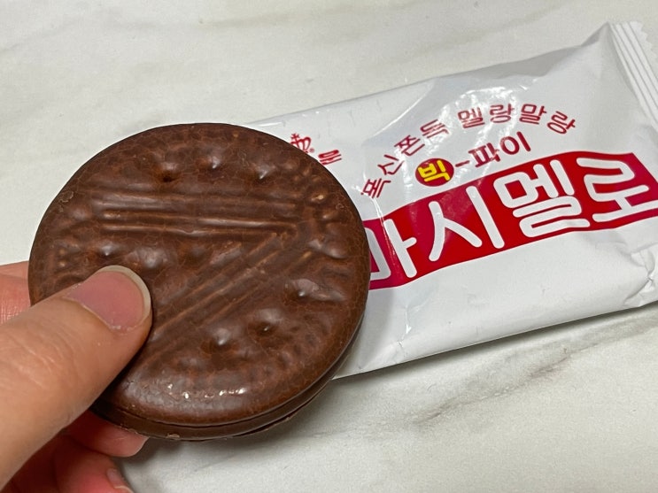 파이과자 2종 폭신쫀득 멜랑말랑 빅파이 마시멜로 &립파이 초코