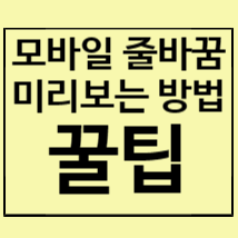 PC버전 블로그 포스팅 시 모바일 화면 미리보기 PC버전 블로그 포스팅 시 모바일 화면 미리보기