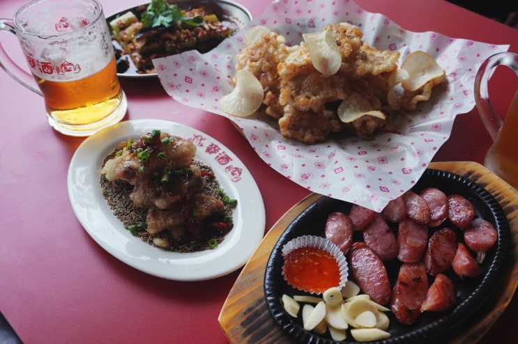  성수동맛집에 테이블마다 생맥주기계가 있다? 일본 중식당 분위기 가성비끝판왕 넛츠비어