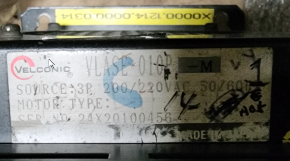  VELCONIC MDI _NC BOY600_Servo Amp_Motor(모터)과열 Error_Code_211_전기_발자국_23