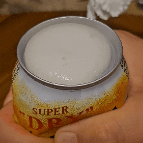  아사히 슈퍼드라이 생맥주 캔 편의점 파는 곳 거품 안 날 때 팁