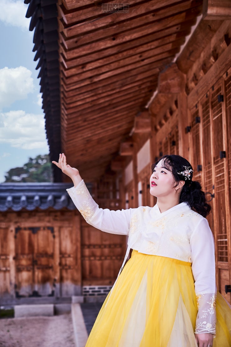  경복궁 노랑 한복 베르닌님