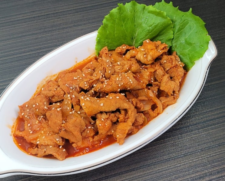  류수영 갈배제육 편스토랑제육볶음 만드는법 어남선생 레시피