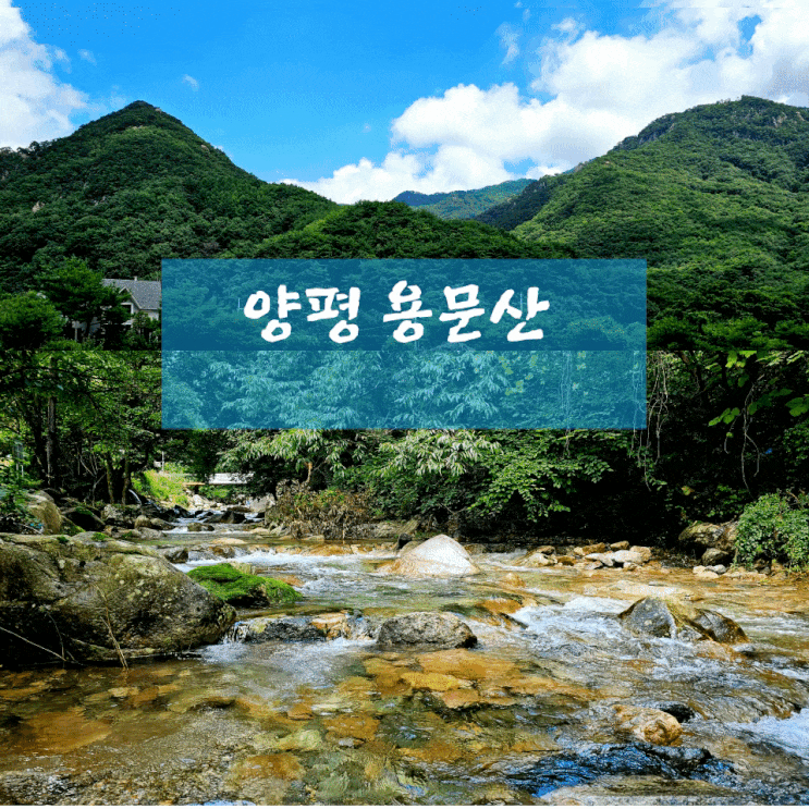 양평 용문사 조계골 계곡 무더운 <b>폭염</b>에 <b>시원한 물놀이</b>하기... 