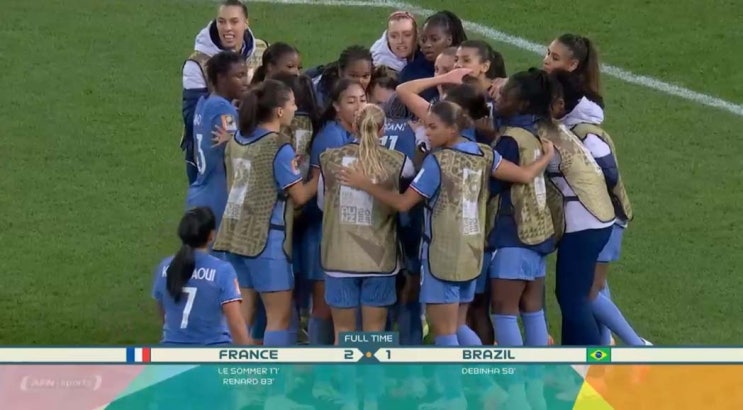  2023 FIFA 여자월드컵 F조 2차전 프랑스 vs 브라질