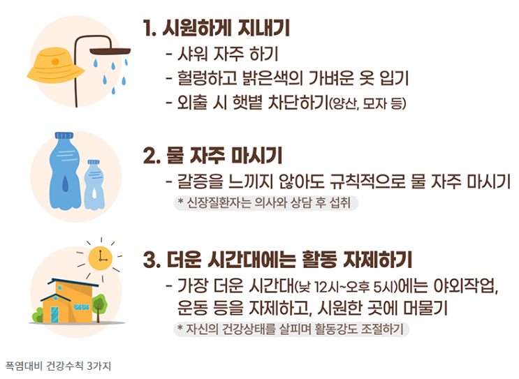 다음주 초까지 폭염 지속…야외 작업·외출 자제, 온열질환 주의 다음주 초까지 폭염 지속…야외 작업·외출 자제, 온열질환 주의