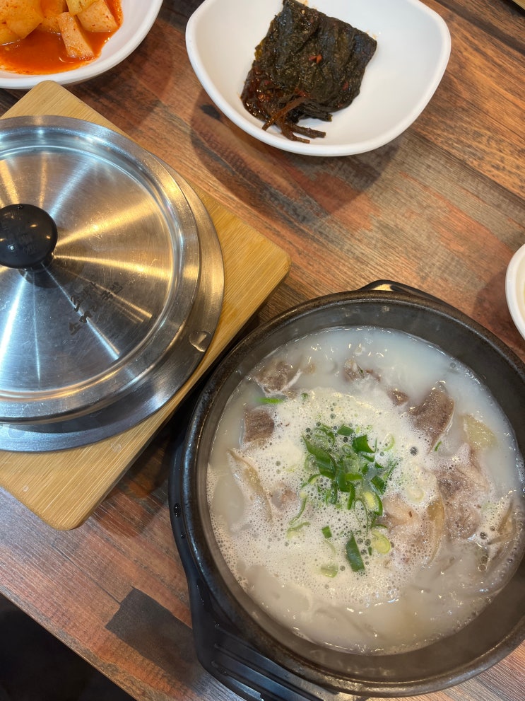 [여수학동맛집] 여수아침식사 여수 조박사소머리국밥
