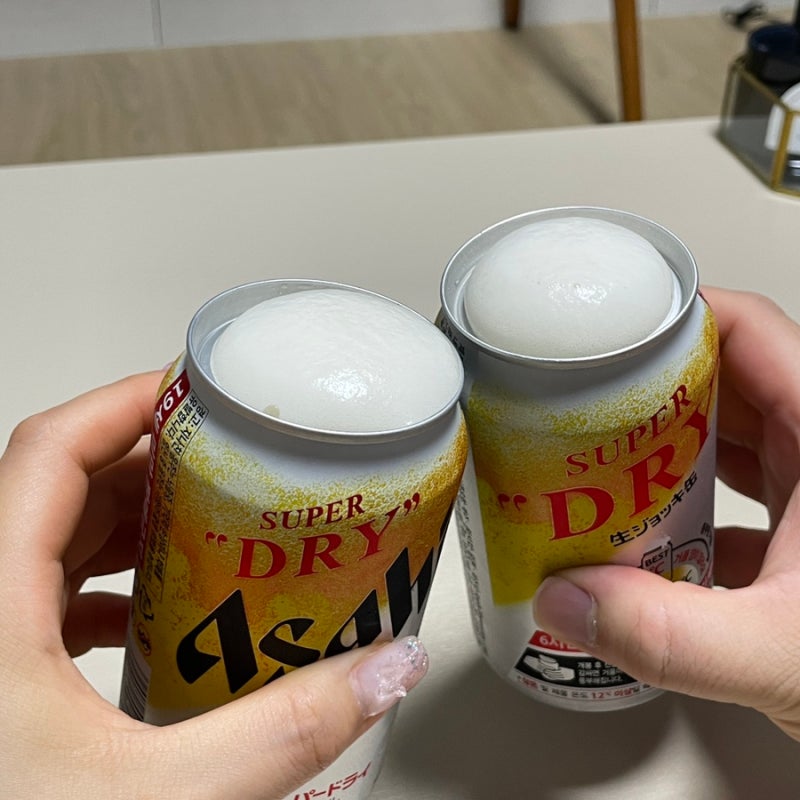 아사히 생맥주캔 수퍼드라이 파는곳 먹는방법
