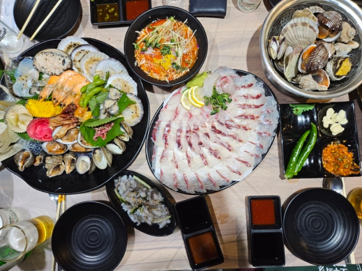  소래포구 대게 민어 대하 소금구이 맛집 거시기 수산 종합 어시장 추천