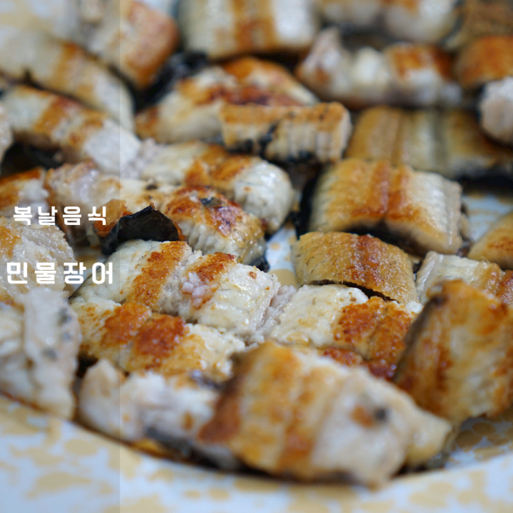 주이장 말복 복날음식 옥천 장어 민물장어 구이