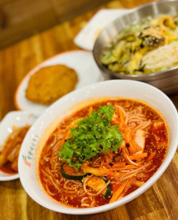  남양주 평내호평 맛집. 망향 비빔국수, 비빔국수, 돈가스 조합 최고였던 나의 맛집^^