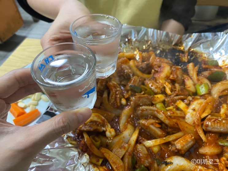  남포동 자갈치시장 꼼장어 노포 맛집 내돈내산 김해 우리횟집