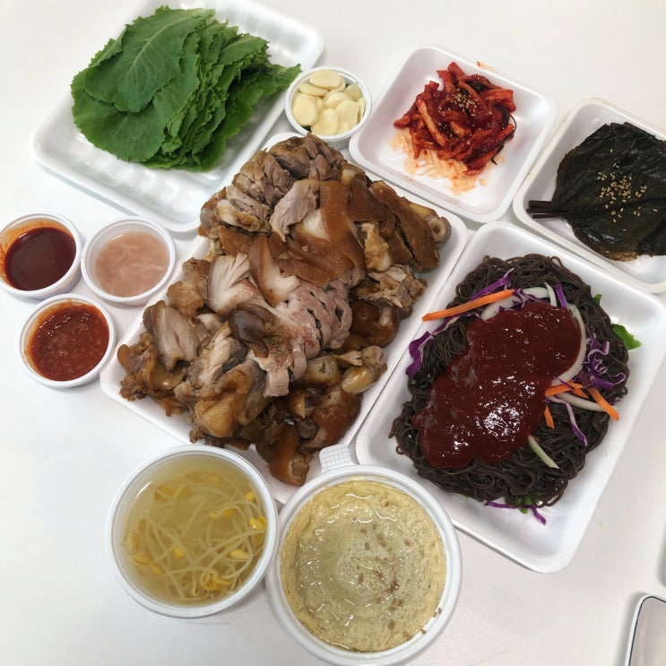  호성동맛집 장수왕족발 본점 전주 존맛 킹정