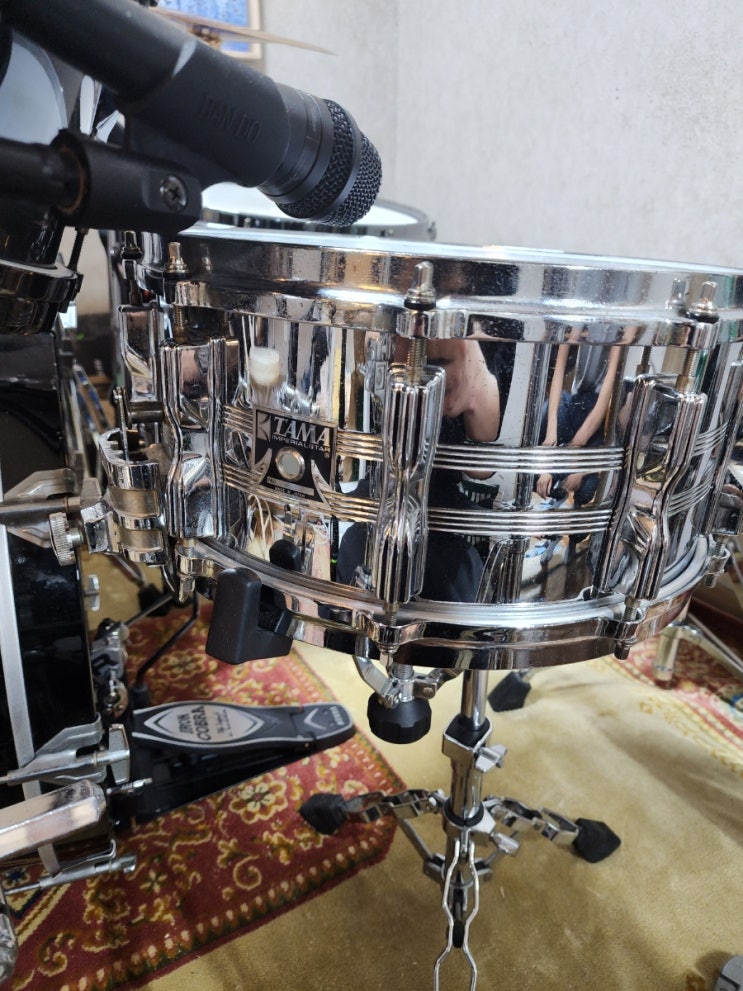  타마 임페리얼 스타 킹비트 스틸 스네어 14"x6.5" (Tama Imperial Star King Beat 14"x6.5" Steel Snare)