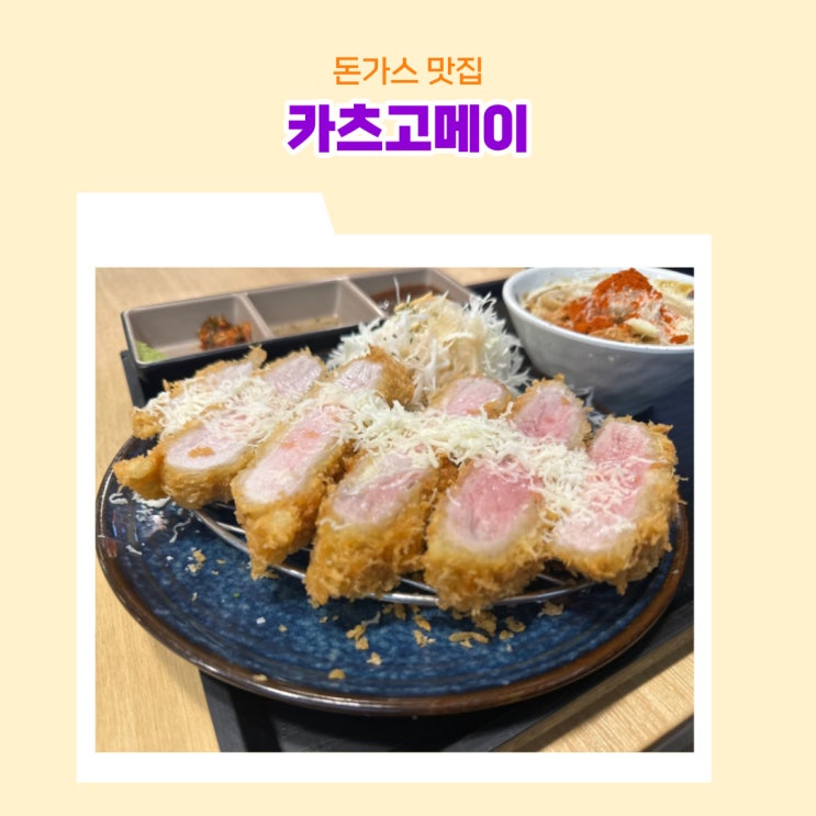  대전 탄방역 맛집 카츠고메이 안심 특등심 카츠