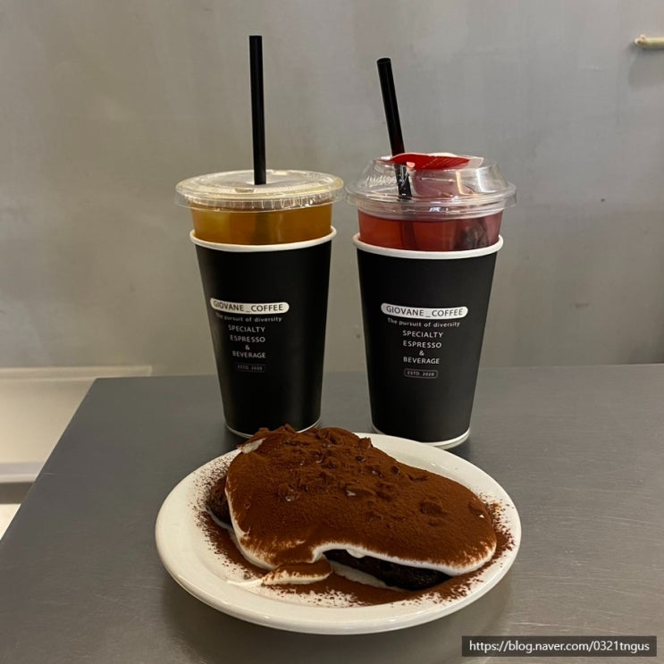  [역삼역카페] 티라미수 맛집, 모임하기 좋은 카페- '지오바네커피'