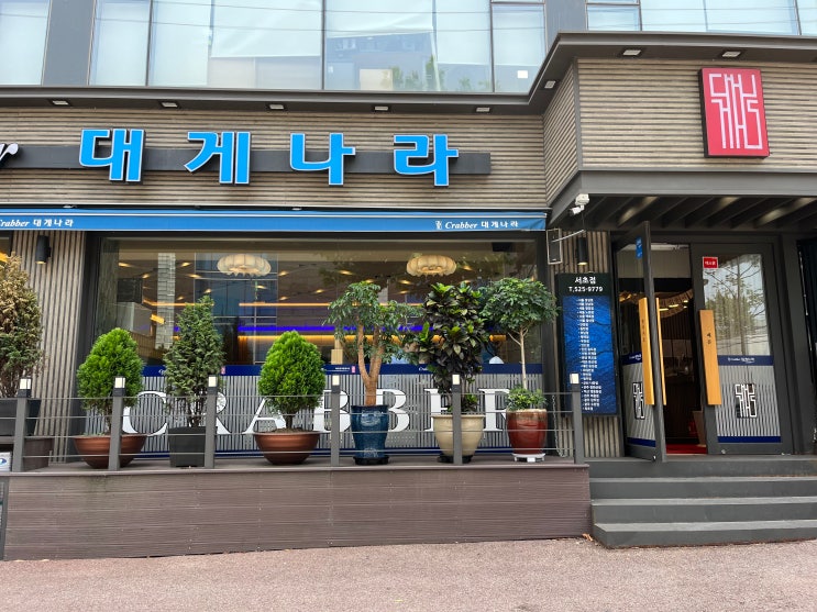  남부터미널 대게나라 점심 메뉴 솔직 후기