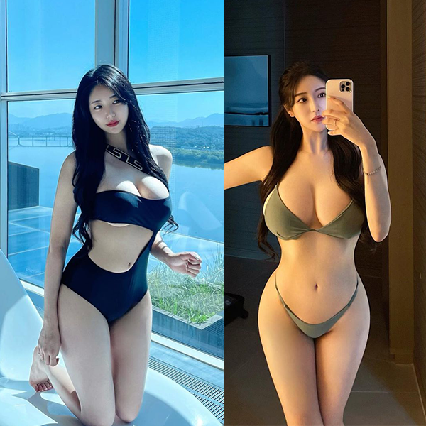 글래머 몸매 + 섹시 미모까지 갓벽한 그녀 글래머 몸매 + 섹시 미모까지 갓벽한 그녀